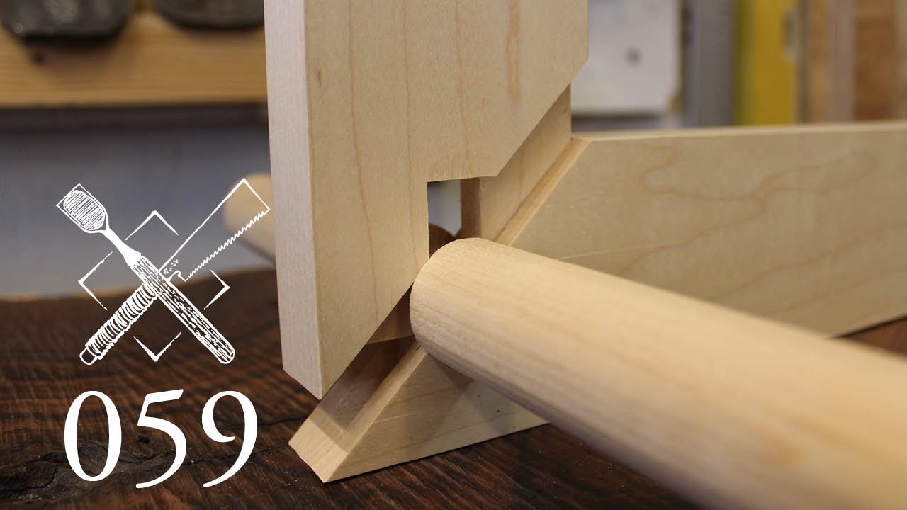Joint Venture Ep.59: Bridle enclosed in a mitered, through mortise and tenon (Chinese Joinery)