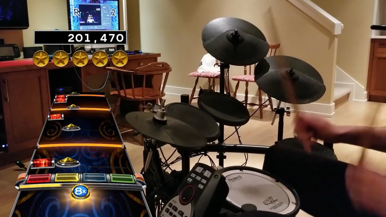 Godzilla by Blue Öyster Cult | Rock Band 4 Pro Drums 100% FC