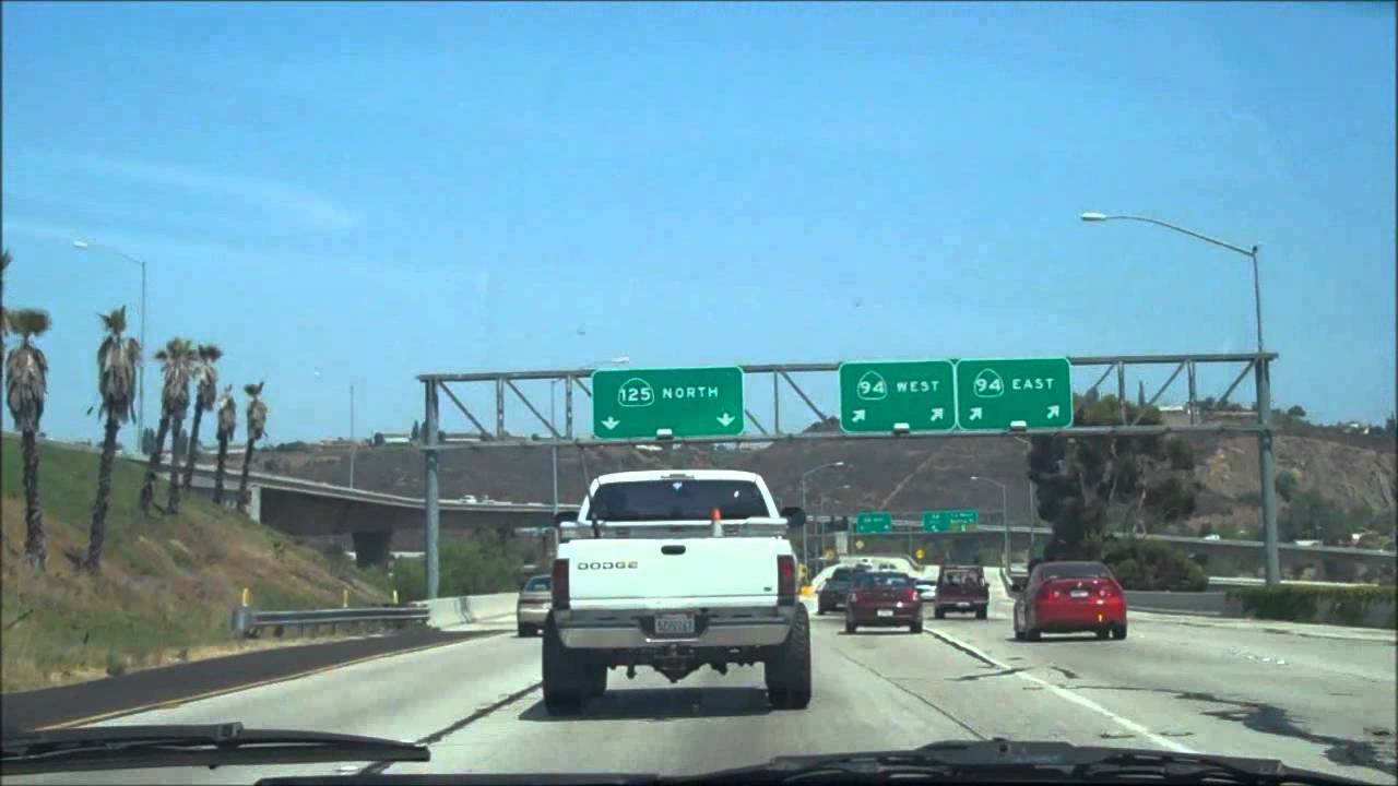 North CA-125 to I-8 JCT.