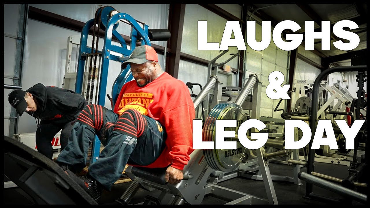 IFBB Pro Leg Day | Laughs, Legs & Serious Gains #WorkoutWithMe