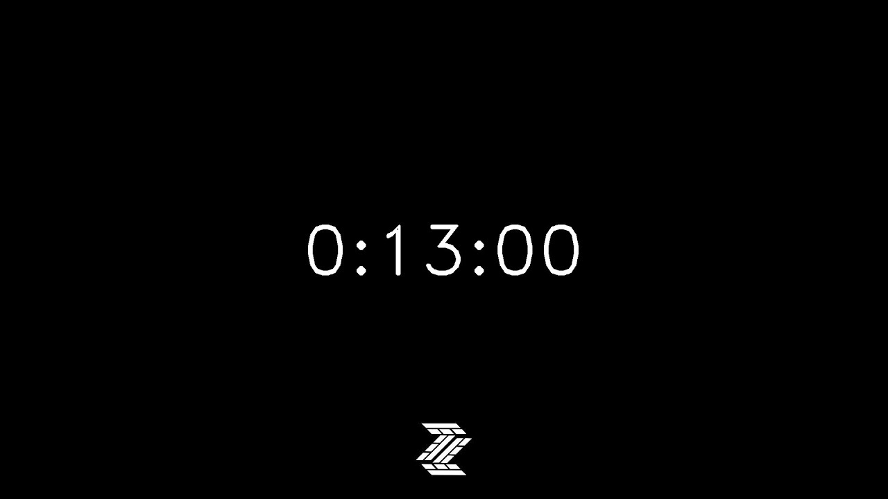 Peaceful 13 Minute Silent Count-up Timer for Meditation & Workouts | timelyflow