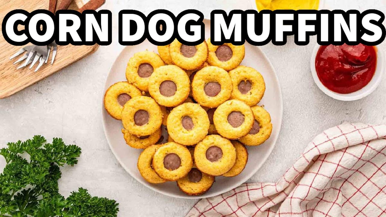 Mini Corn Dog Muffins &ndash; Kid-Friendly & Freezer-Ready