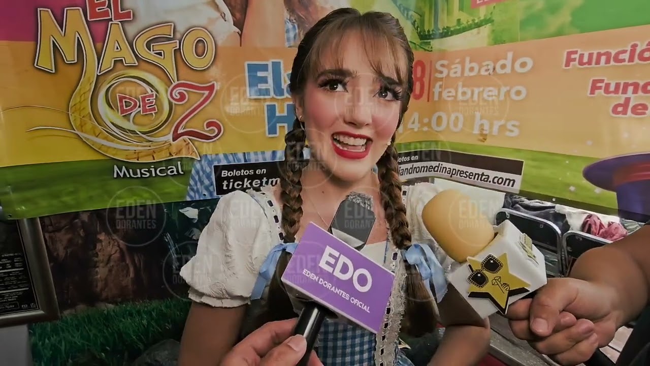 ELAINE HARO Es DOROTHY en EL MAGO DE OZ Lista cantar himno nacional Sin relación con MAR CONTRERAS?