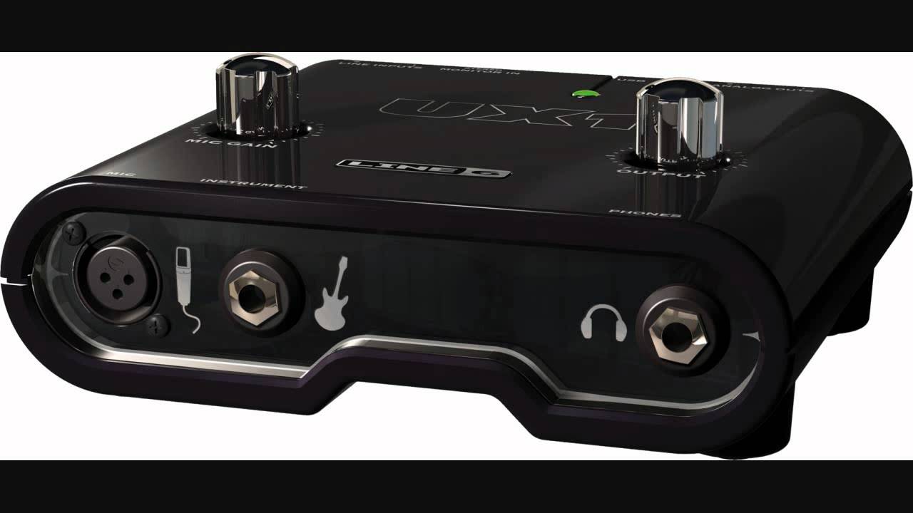 Line 6 Pod Studio UX1 First Test - Riffworks T4 Recording