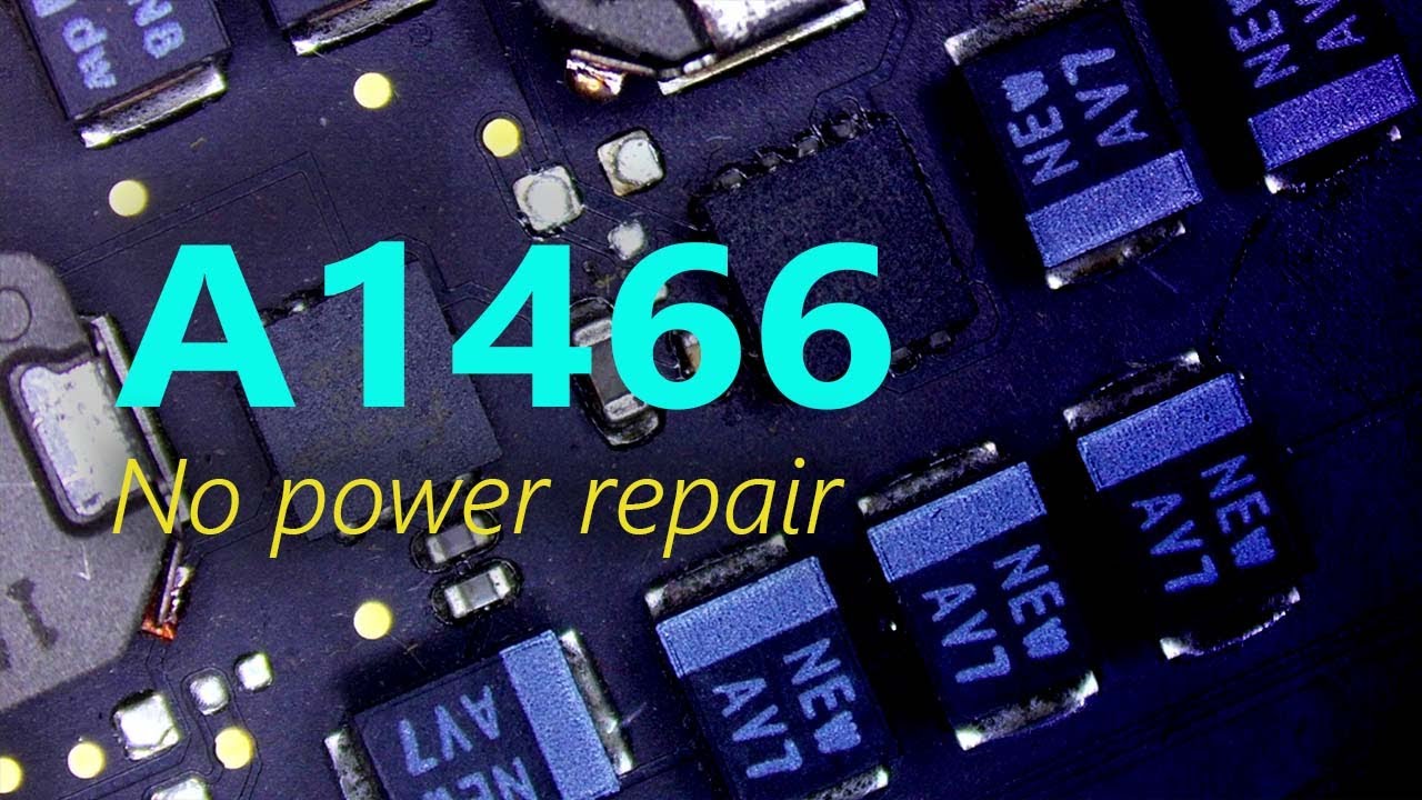 820-00165-A - Apple A1466 - No power repair - Missing PPBUS_G3H @Louis Rossmann @Paul Daniels