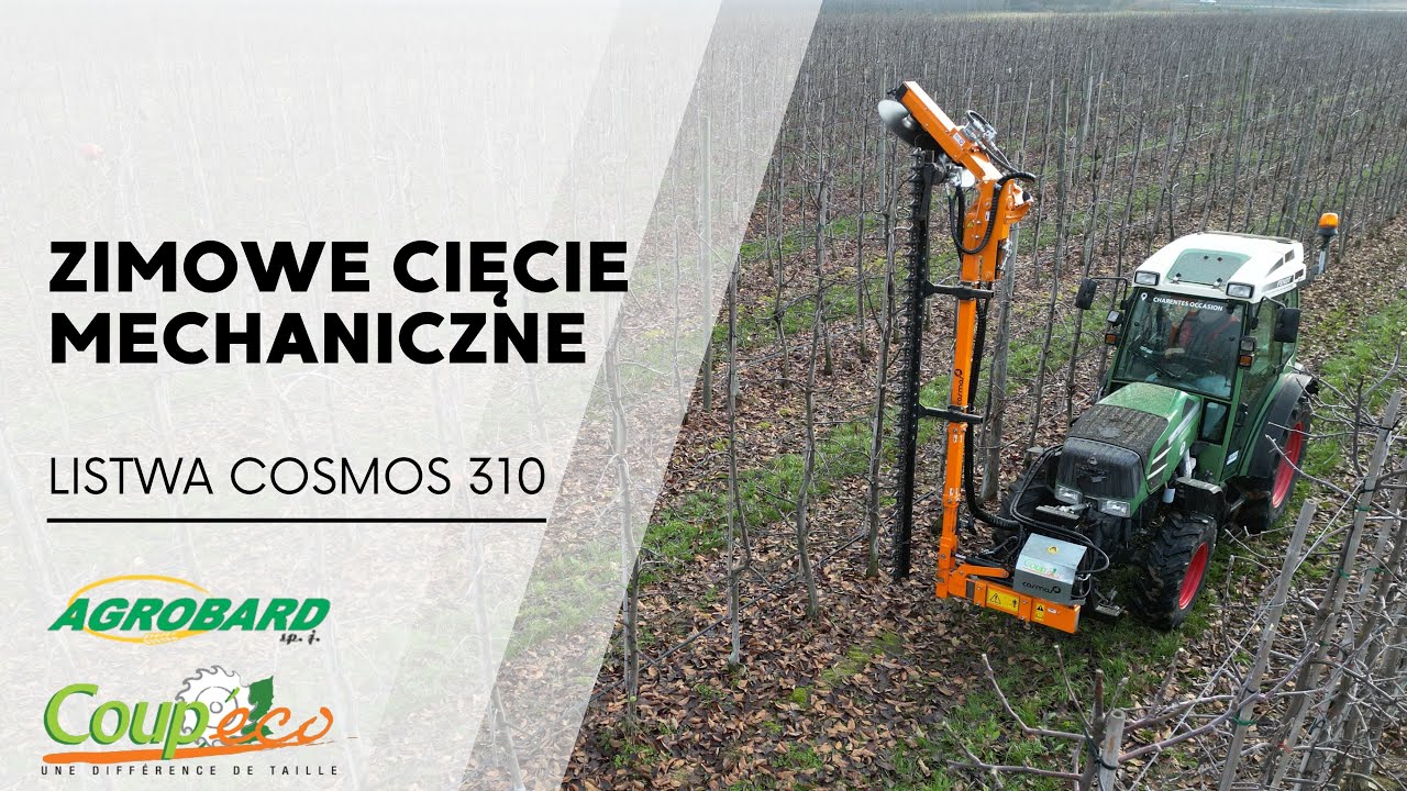 Zimowe cięcie - mechaniczne. Listwa konturowa Cosmos 310 od Coup’eco