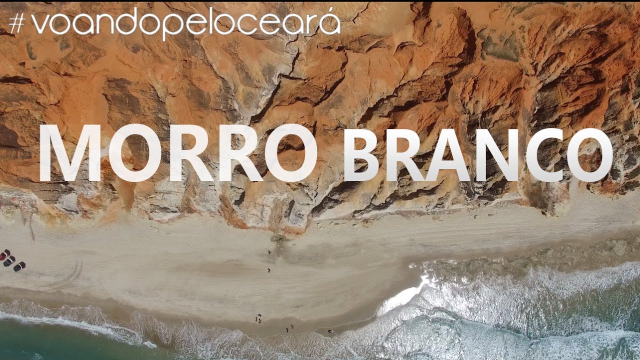 Voando pelo Cear&aacute; - Morro Branco em 4K