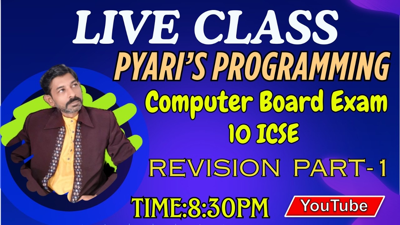 10th ICSE board examination revision - Part 1