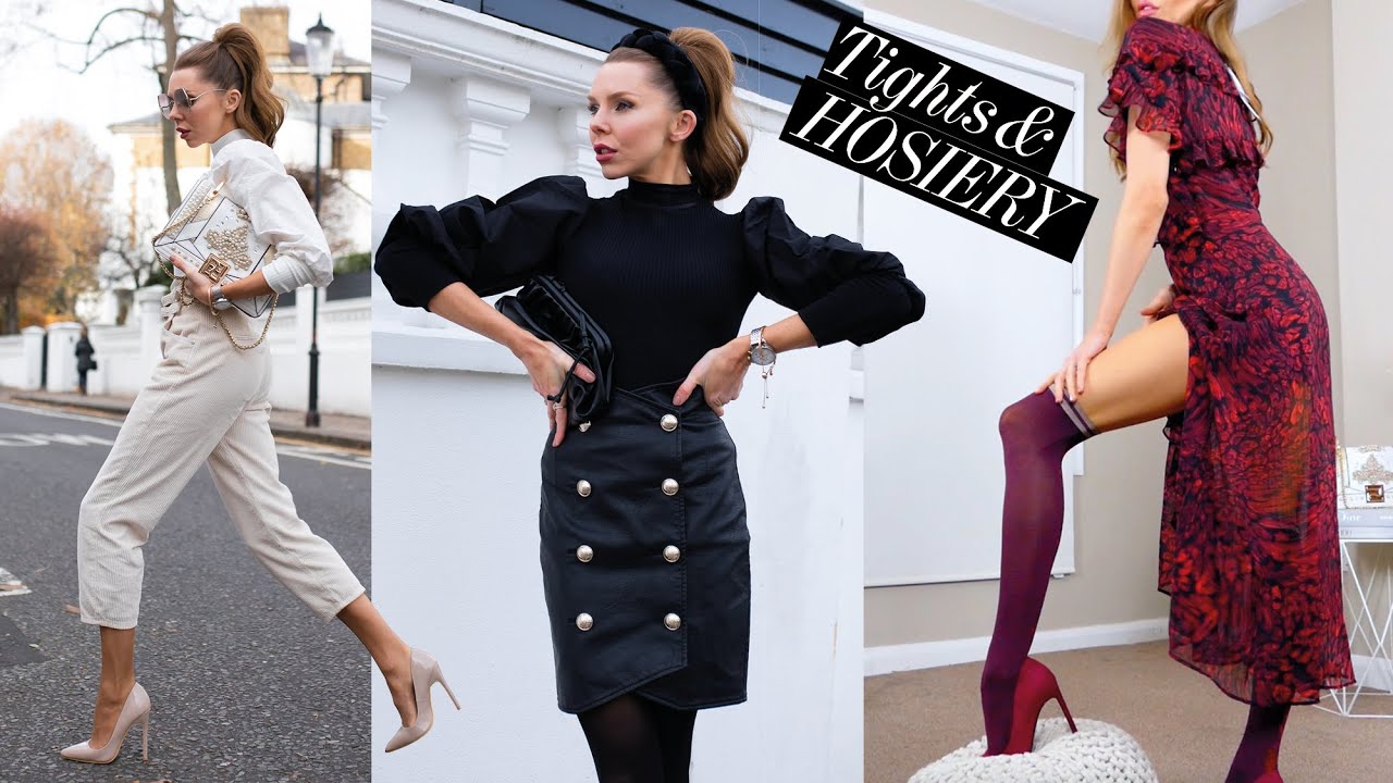 How To Style: Tights / Hosiery For Winter + LOOK BOOK