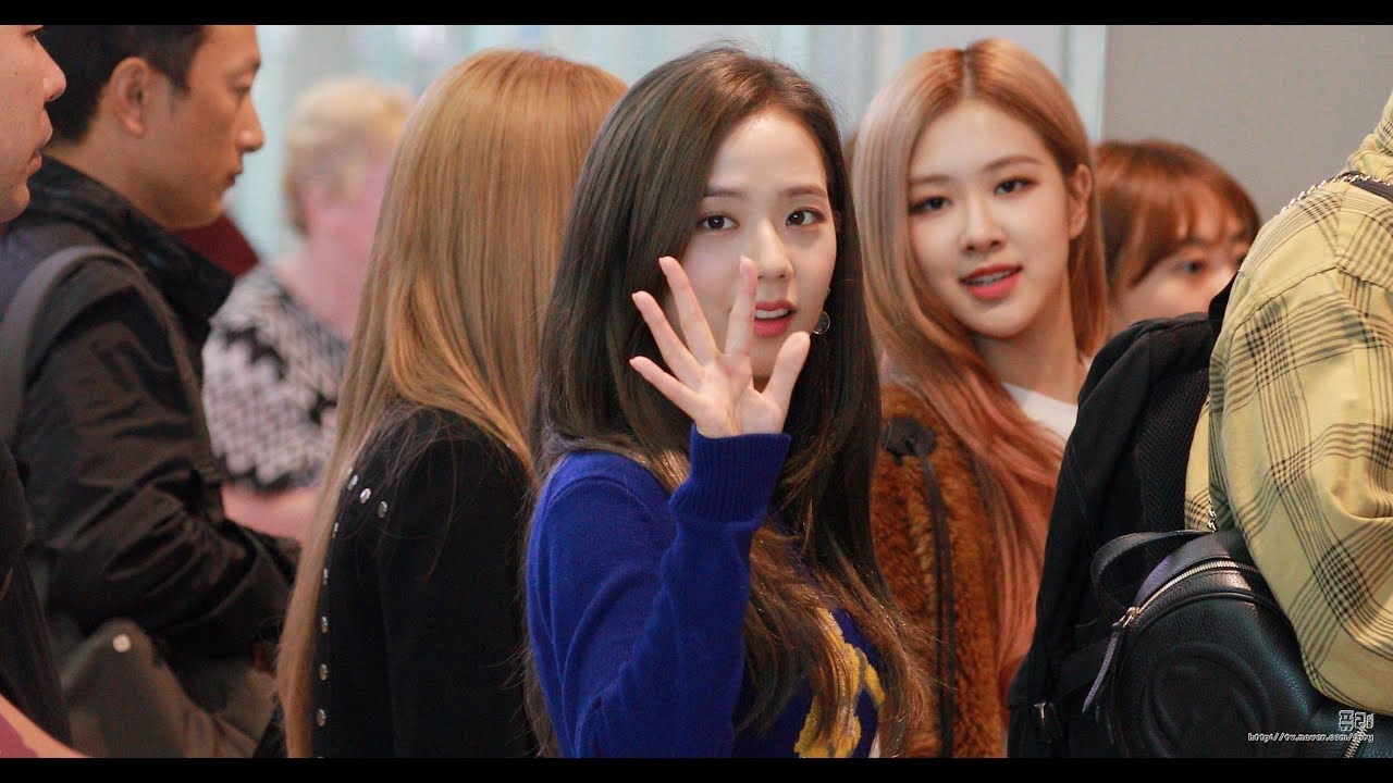 180908 블랙핑크(BLACKPINK) 지수 (인천공항 출국)