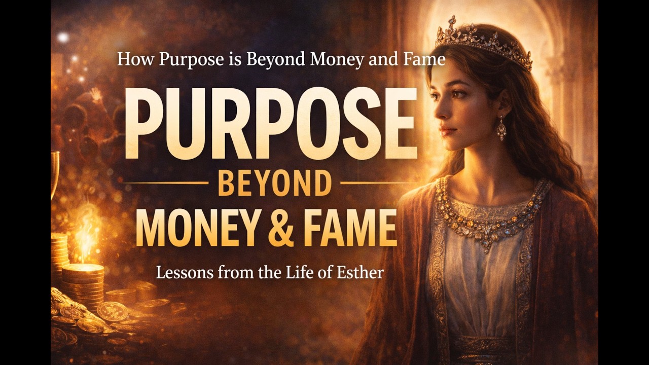 How Purpose Is Beyond Money And Fame | Lessons from Esther’s Life