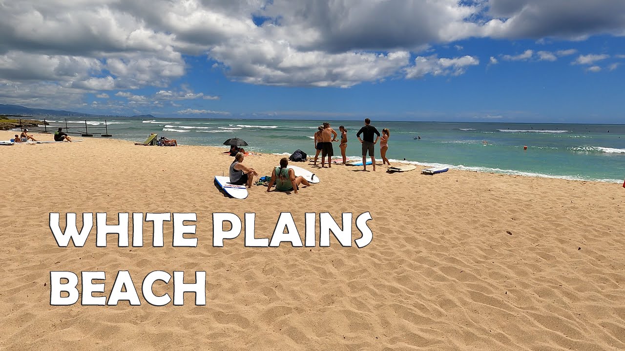White Plains Beach, Oahu, Hawaii