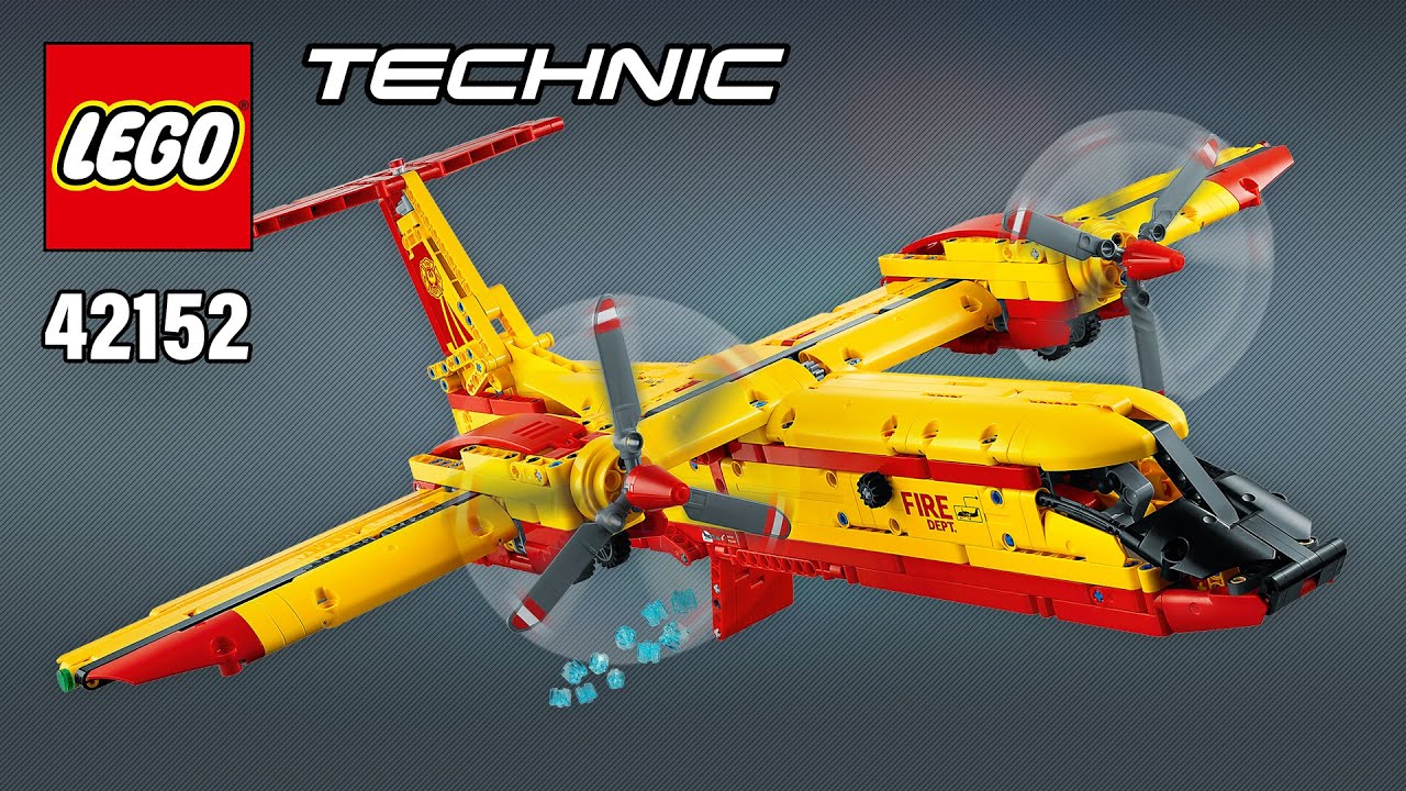 LEGO® Technic™ Firefighter Aircraft (42152)[1134 pcs] Building Instructions @Top Brick Builder