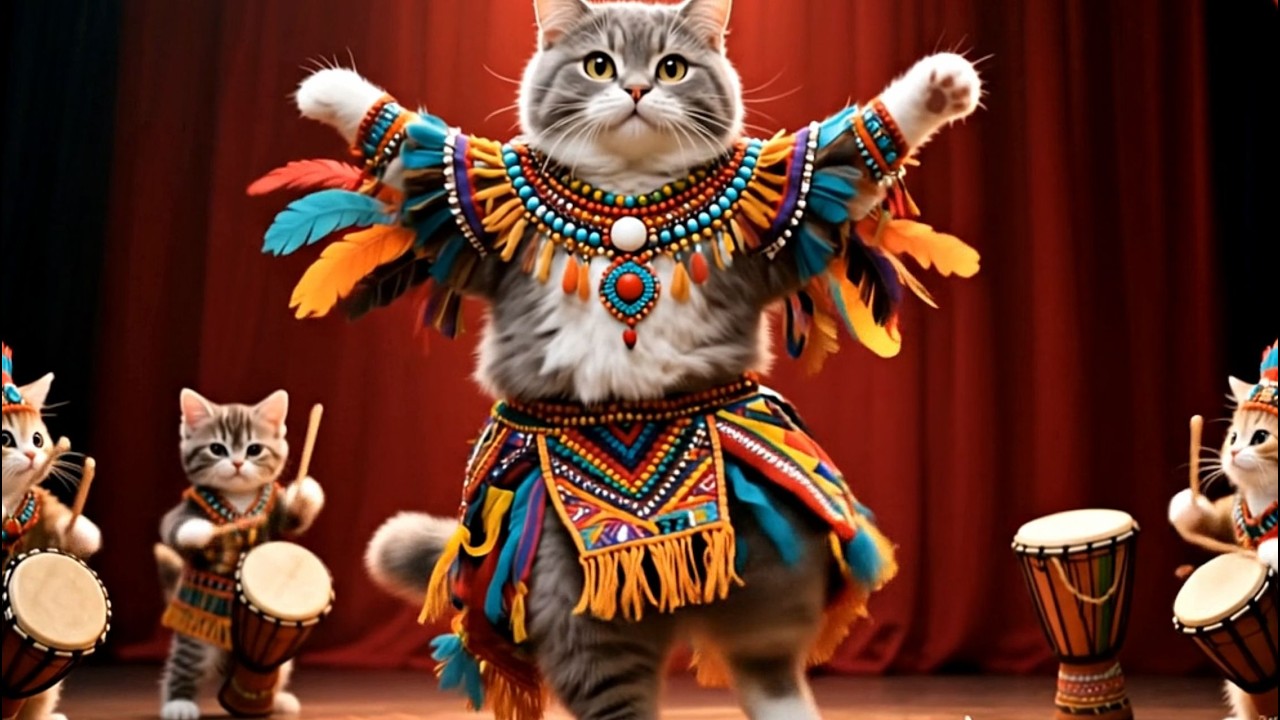 🐾💃 When a Cat Becomes the Queen of the Dance Floor 👑🔥