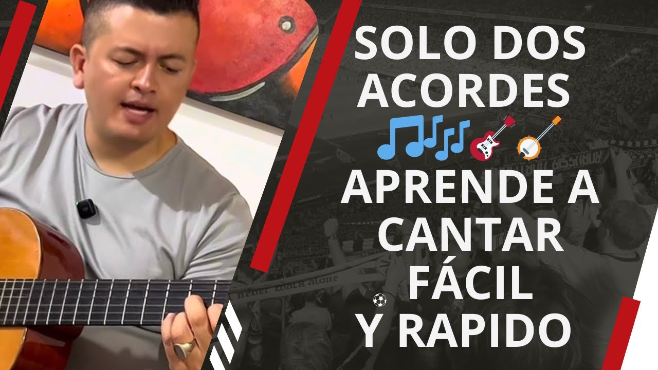 con SOLO 2 ACORDES aprende a cantar (Re menor o Mi menor)  Cara de Gitana 🎤 – Fácil y Rápido