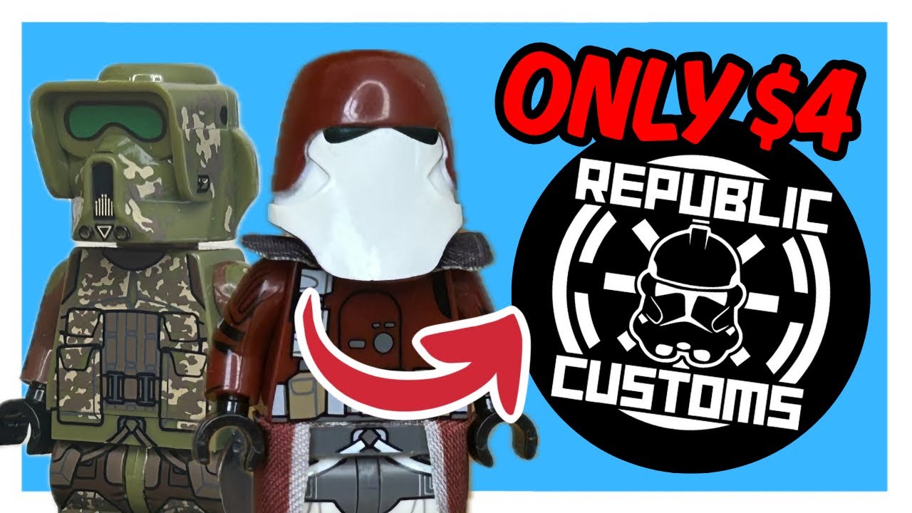 Некоторые из самых дешевых кастомных клонов LEGO, которые можно купить | Обзор Republic Customs