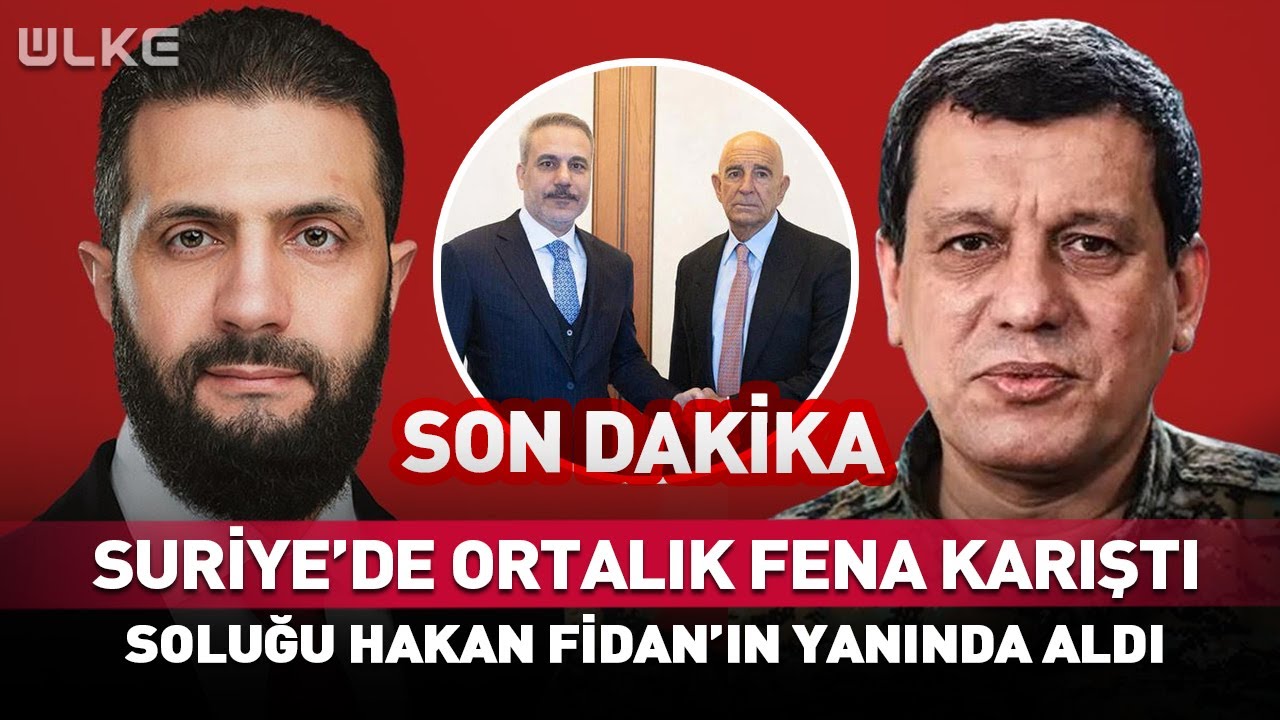 Suriye'de Ortalık Fena Karıştı! ABD'li İsim Soluğu Hakan Fidan'ın Yanında Aldı #Sondakika