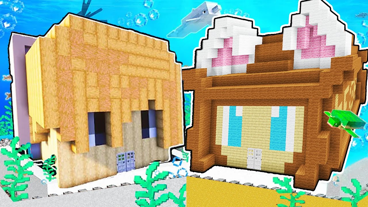 CeeGee vs Yasi UNDERWATER House Battle in Minecraft! ( Tagalog )