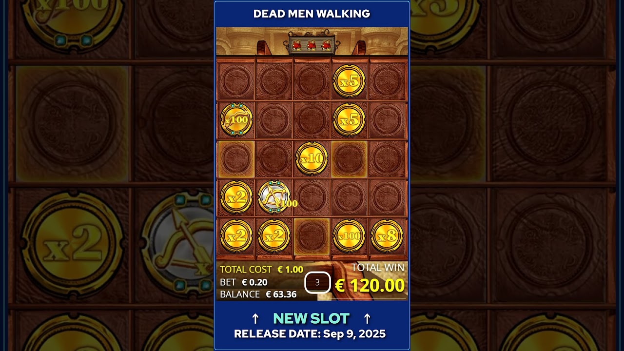 Big Win of Today: Sep 9, 2025 #DeadMenWalking #newslot