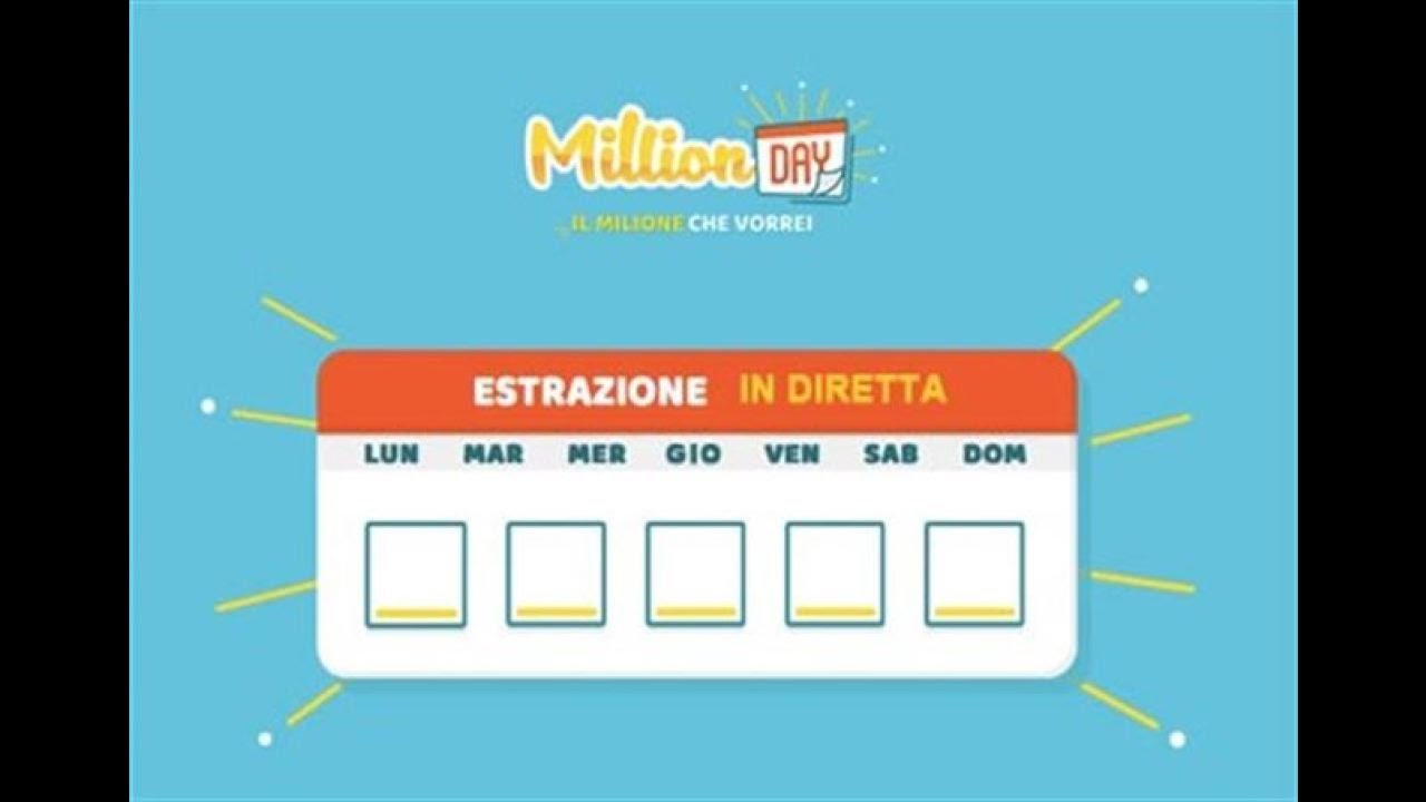 MILLIONDAY/ Estrazione di oggi: i numeri vincenti! Ecco la combinazione fortunata (22 marzo 2018)