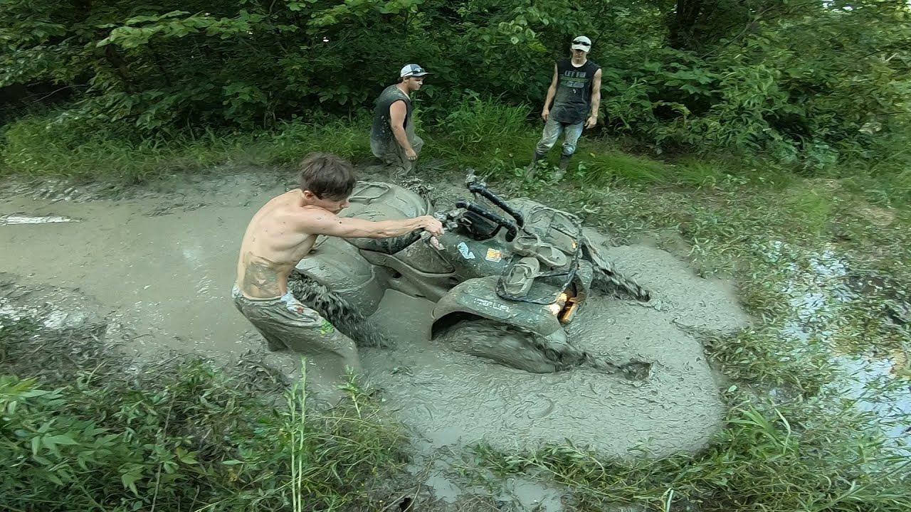 Honda Rancher 420 meets its match...