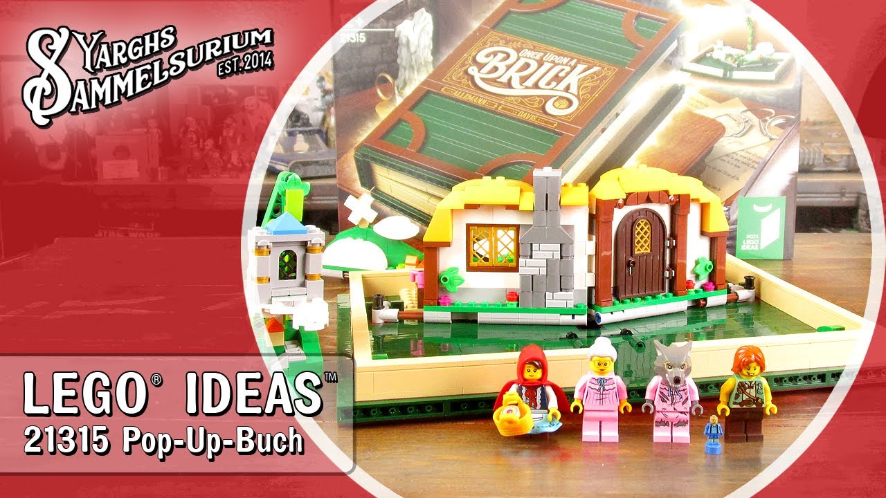 🐺 LEGO Ideas 21315 - Pop Up Buch - Unboxing Review deutsch