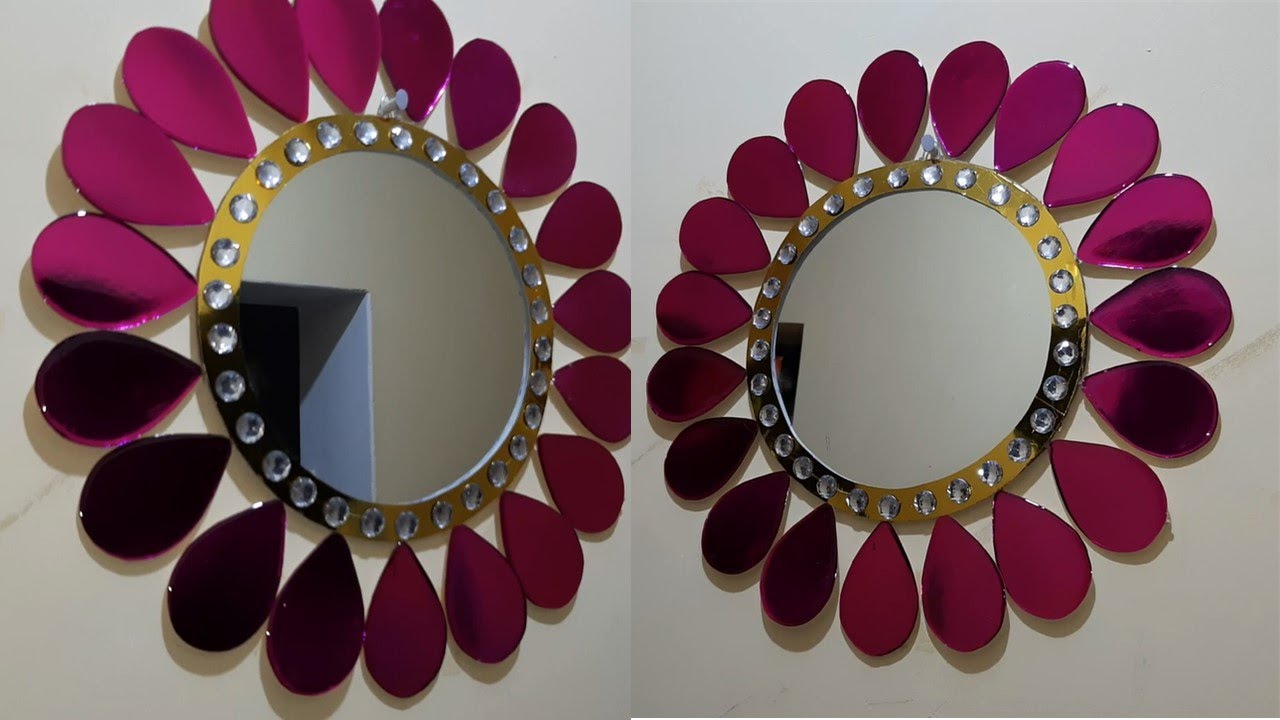 ESPEJO DECORATIVO DE FLOR - DECORATIVE FLOWER MIRROR