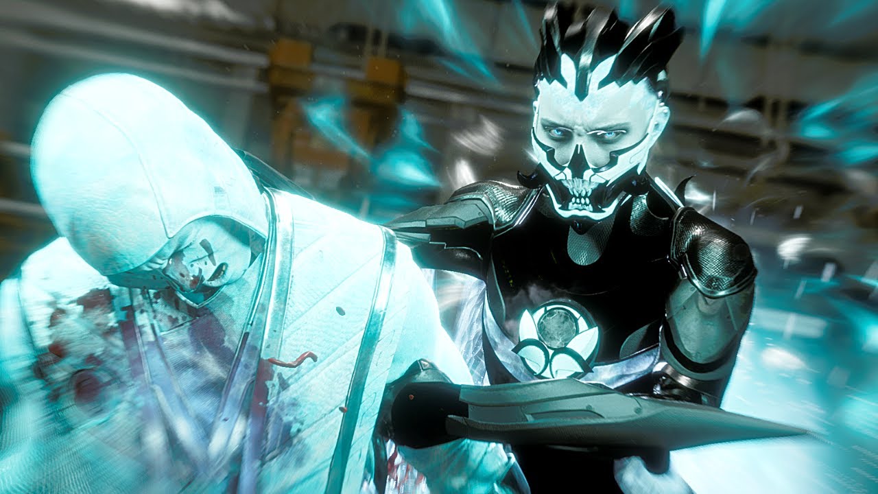 Black Ice Frost Custom Skin Mod in MK11