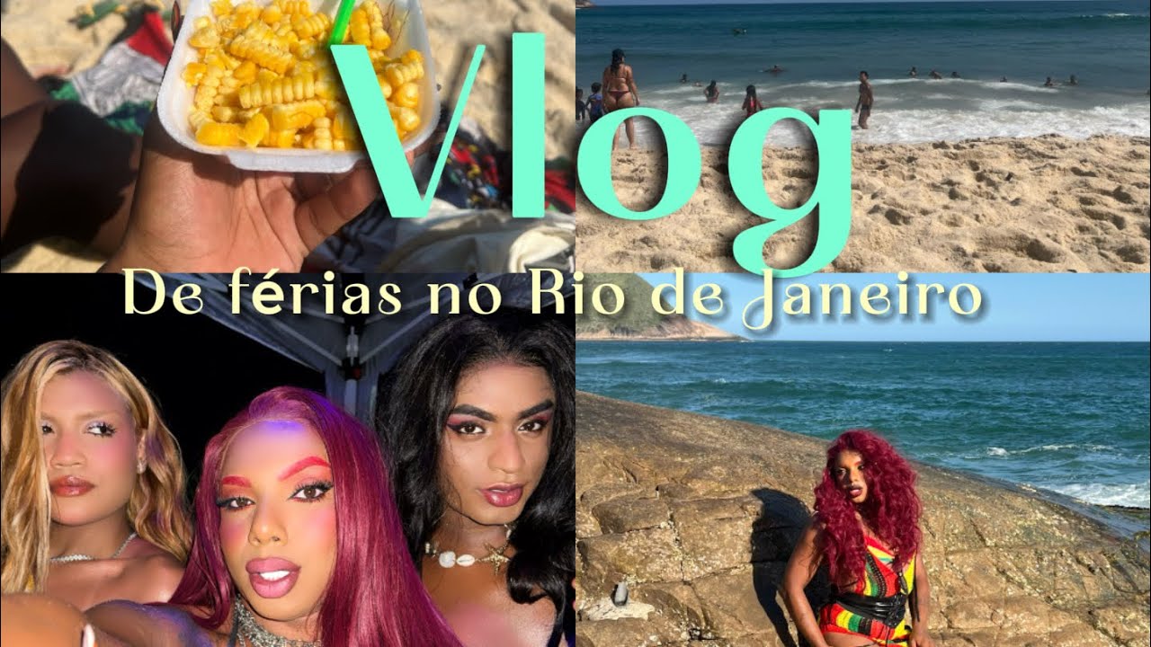 Vlog no Rio de Janeiro 🇧🇷 | praias, lual, amigos, produções de beleza e muitas vivências… 