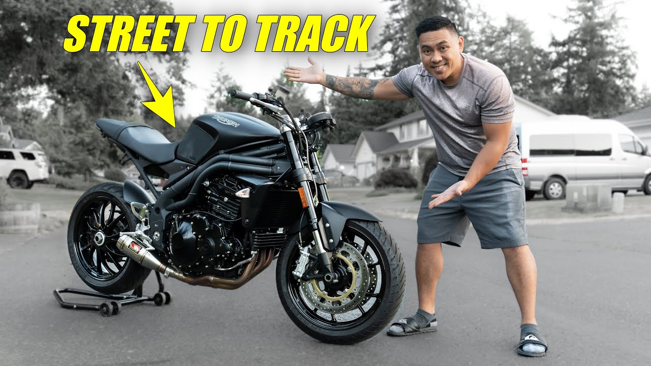 CONVERTING A SPORTBIKE INTO A TRACK BIKE
