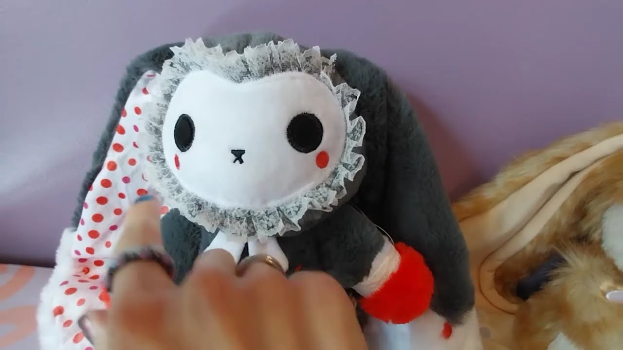 Unboxing Psoriasis Bunny Rabbit Plush by Plushie Dreadfuls ❤️
