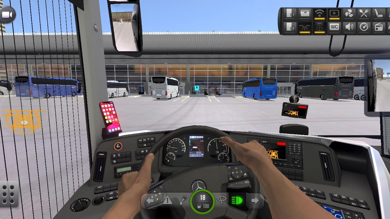 Bus Simulator🛩🧳 Ultimate Game For Android|Mercedes-Benz |4k Ultra Graphics Gameplay 