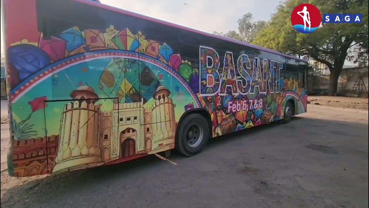 Basant Festival 2026: Lahore Red Buses Decorated After 25 Years | Punjab Govt Grand Preparations