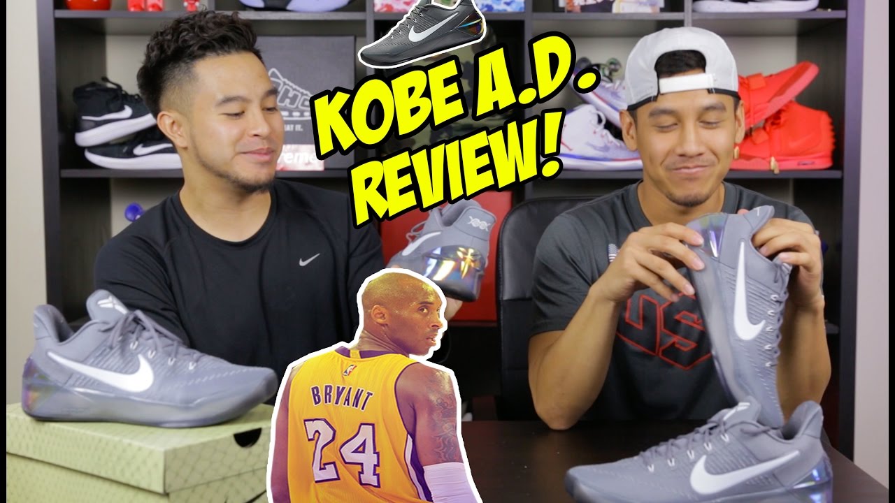 NIKE KOBE AD PERFORMANCE REVIEW + IN GAME FOOTAGE!