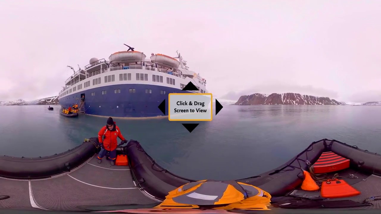 Arctic: Spitsbergen Zodiac Cruising (360&deg; VR)