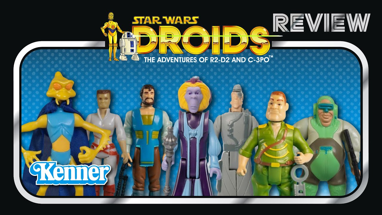 Kenner Star Wars Unproduced DROIDS action figures by ProCustom Figures - Review