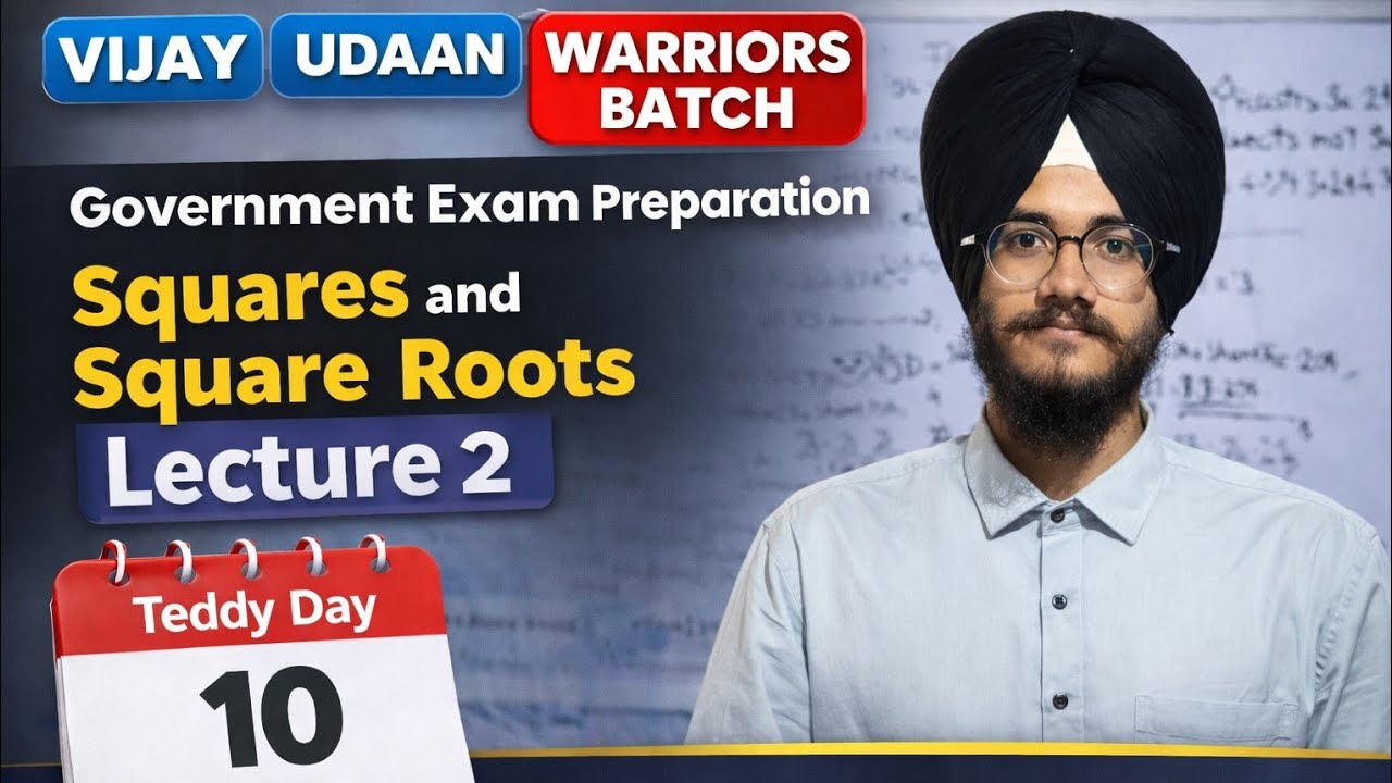 Square And Square Roots Lecture 2 Basic Mathematics (6 to 8 th) As well As Higher Class By Ashmeet