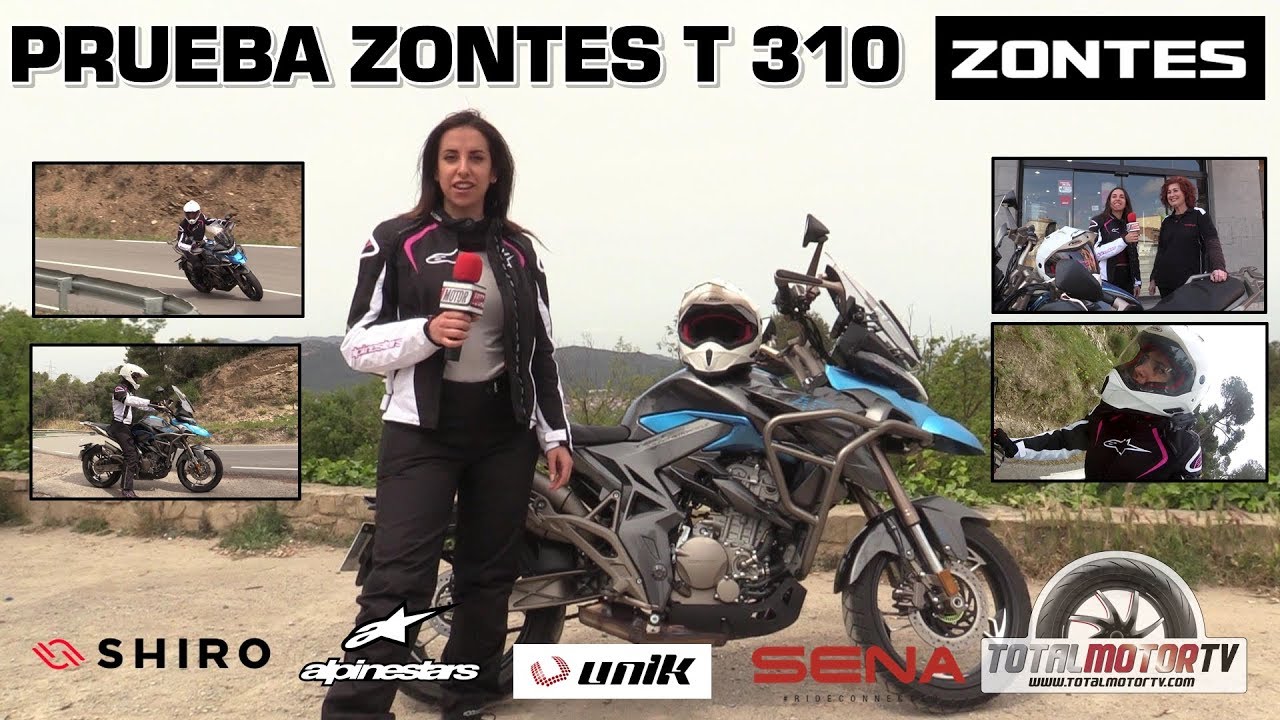 Zontes T 310 | Prueba / Test / Review en español | Total Motor TV