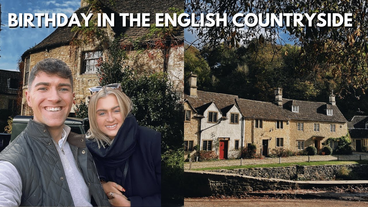 ESCAPING TO THE COUNTRYSIDE FOR ZARA'S BIRTHDAY | BATH, WILTSHIRE & THE COTSWOLDS VLOG