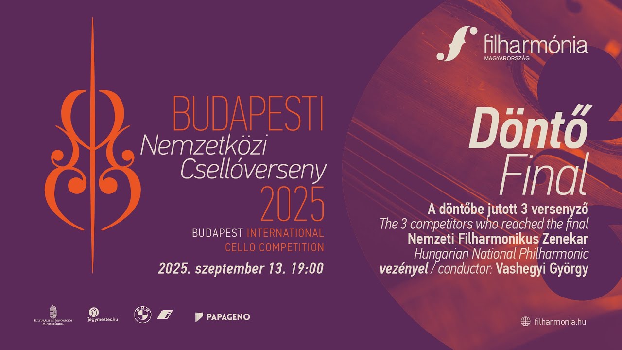 Budapest International Cello Competition - FINAL