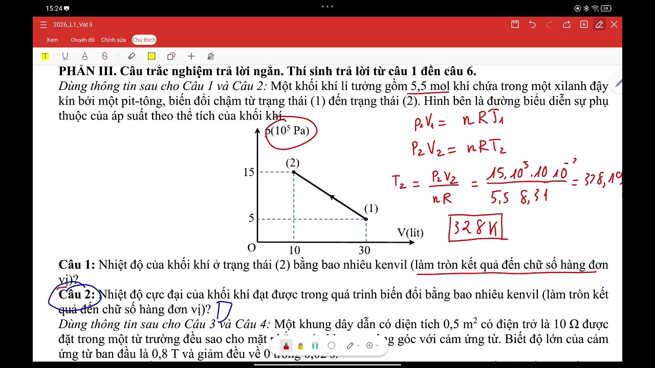 Lý 12- Chữa đề sở TN lần 1 phần 2