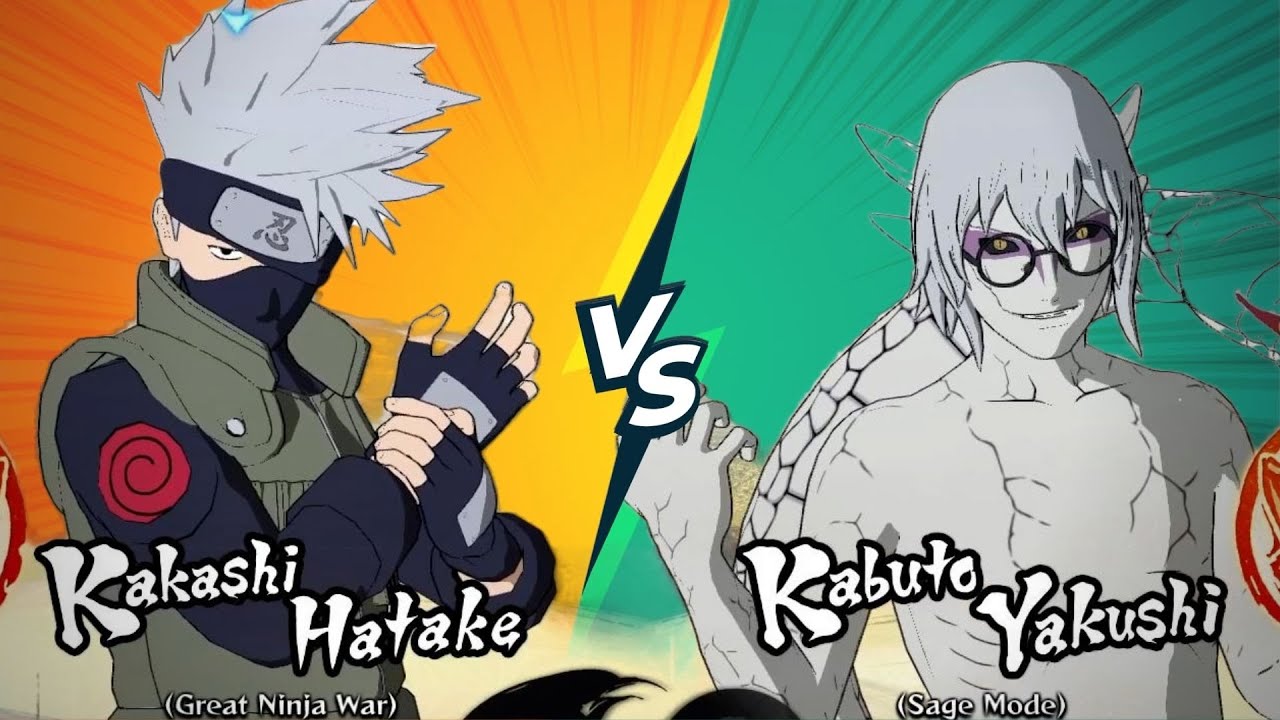ᴴᴰ Kakashi Hatake : 6th Hokage vs Kabuto: Sage Mode (Com vs Com) Naruto   Ninja Storm 4 #nuns4