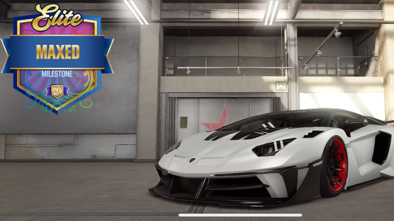 【CSR2】Aventador LP 780-4 Ultimae (elite 35), shift & tune for 6.88x
