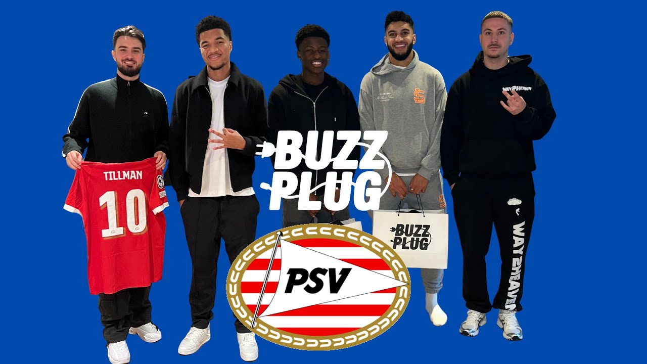 MEETING US NATIONAL TEAM PLAYER MALIK TILLMAN FROM PSV EINDHOVEN AT HIS NEW CLUB || BUZZ PLUG