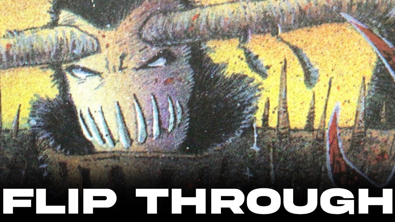 Melting Pot Sketchbook - Kevin Eastman and Eric Talbot - Tundra Publishing Ltd. (1990)