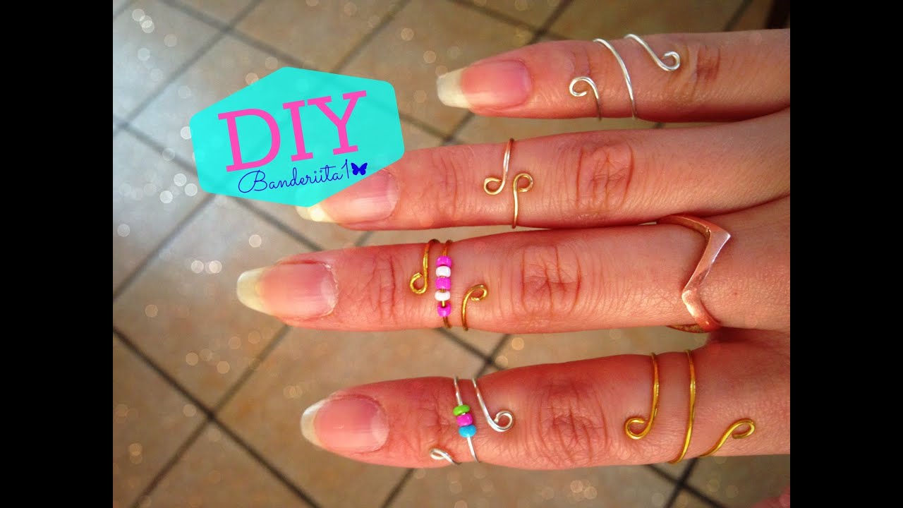 DIY Anillos Originales / DIY Wire Rings Tutorial