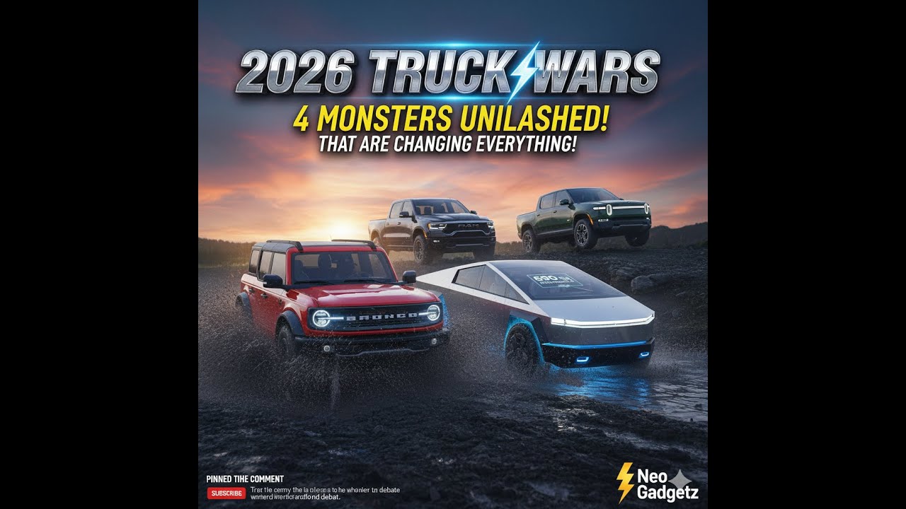 2026 TRUCK WARS: The 4 Monsters That Are Changing Everything! 🛻⚡