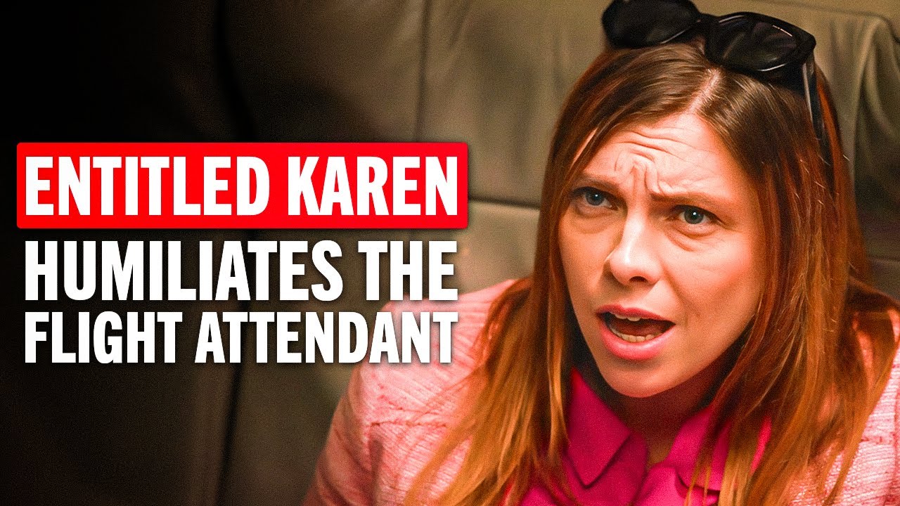 Entitled Rich Karen Humiliates Flight Attendant But Regrets It Later