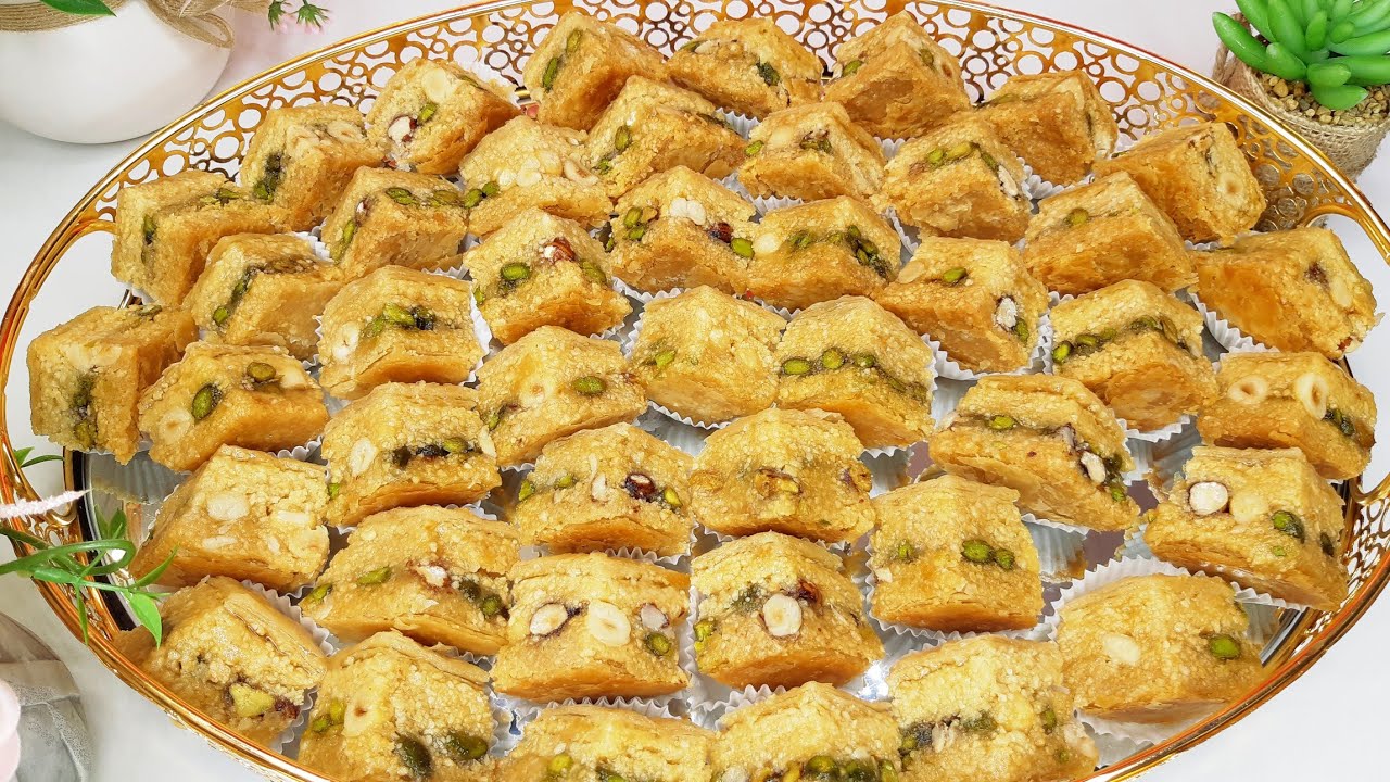 بقلاوة تونسية أصيلة😍بنة و مذاق ولا أروع|حلويات العيد baklawa tunisienne