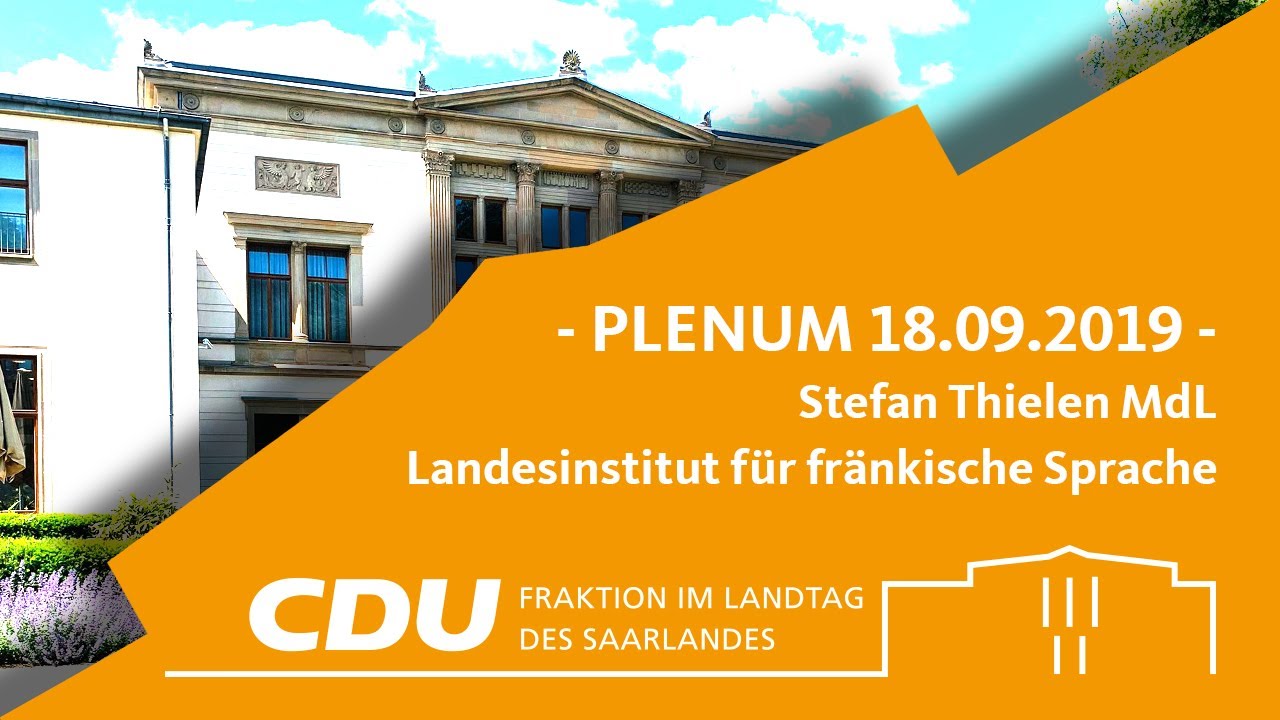 Stefan Thielen: Landesinstitut für fränkische Sprache